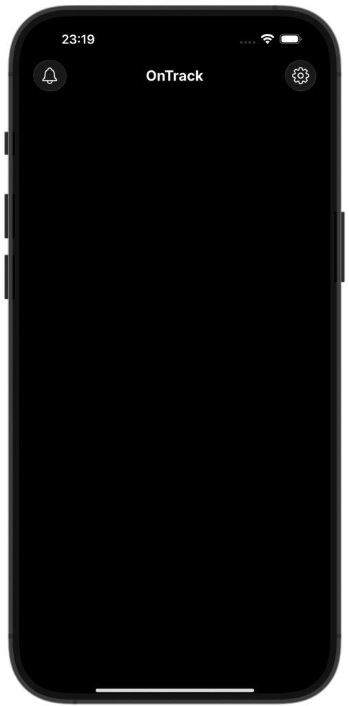 OnTrack App Screenshot